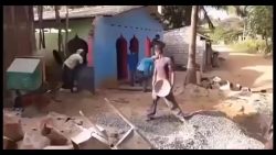 neulich am betonmischer auf der