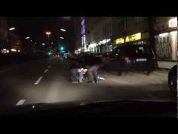 Nicht auf die Radfahrer geachtet und Tür aufgemacht