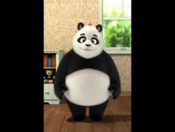 pandabaer mit zuviel gluehwein