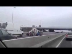 rennen mit pferden auf der autob