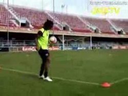 ronaldinhos bei der arbeit am ba