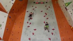 speedklettern in der halle an de