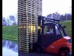 staplerfahrer voll im stress