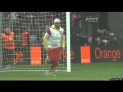 ueberschwemmung im stadion