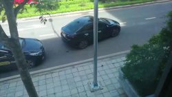 was beim parken alles schieflauf