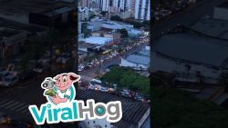 was fuer ein grosser stau an der