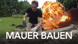 wie baue ich eine mauer im garte