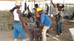 ziegelsteine in heimarbeit herst