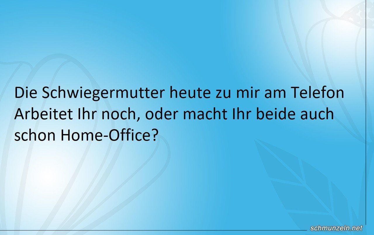 homeoffice schwiegermutter