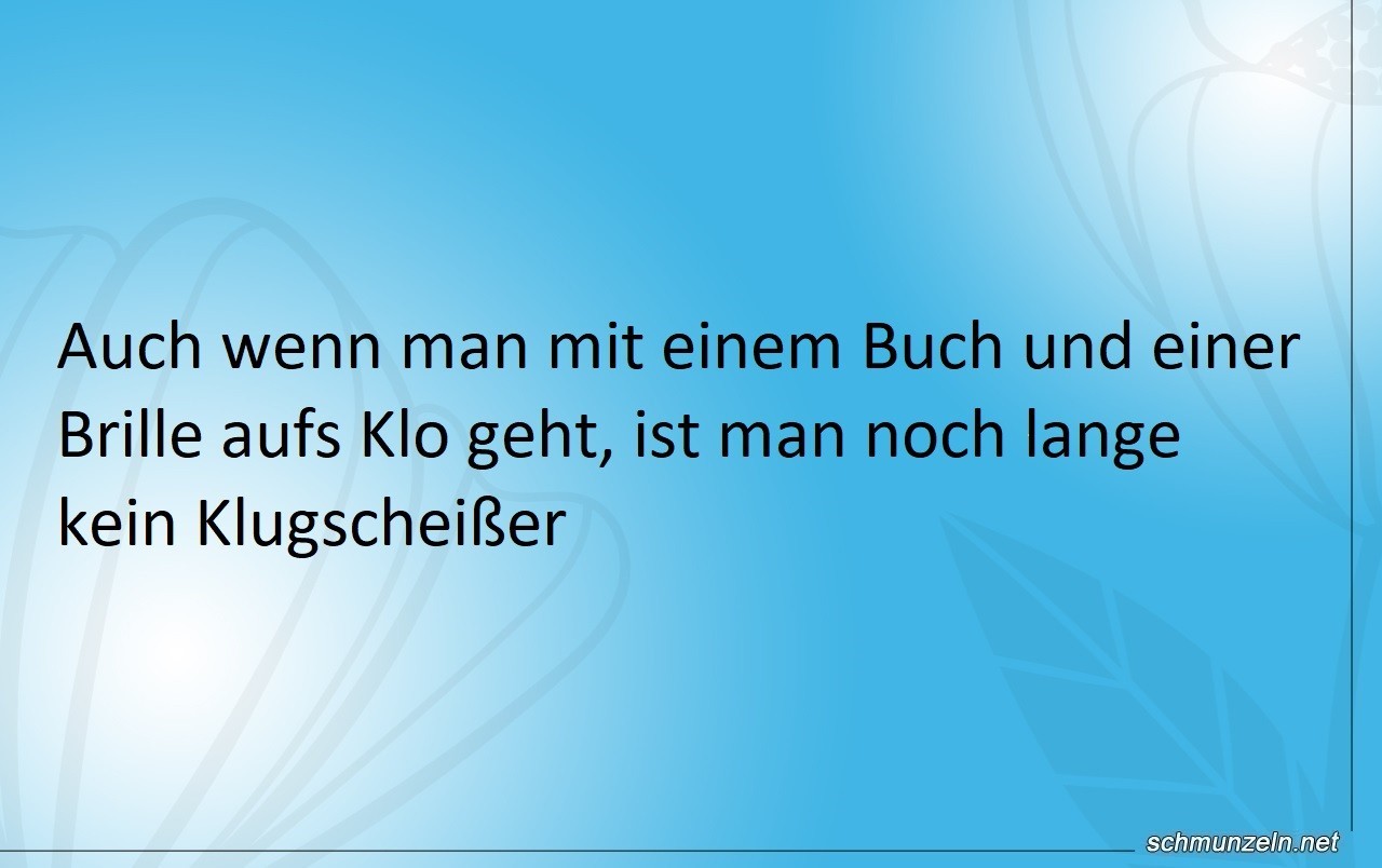 klugscheisser klo