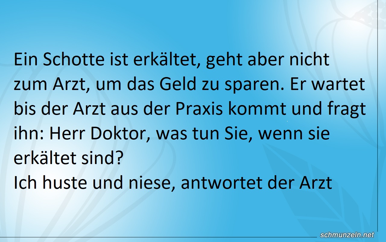 schotte erkaeltung