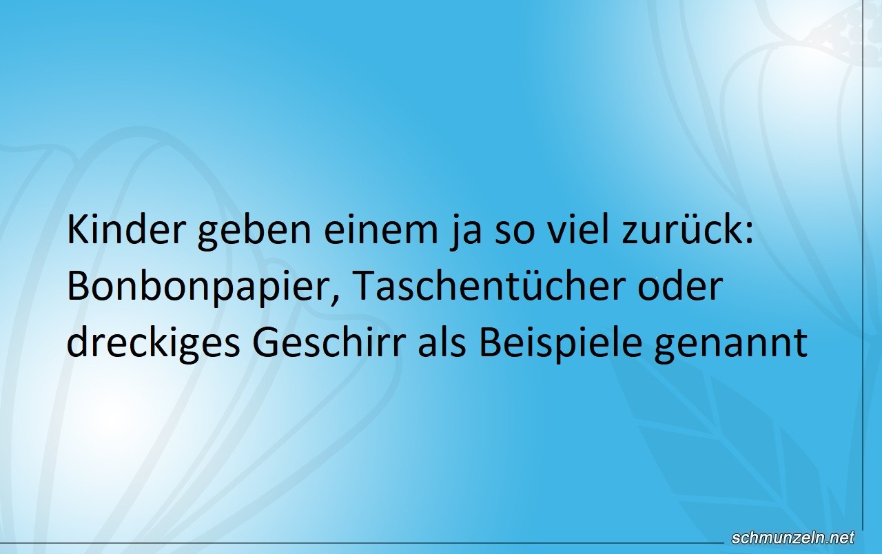 kinder zurueckgeben