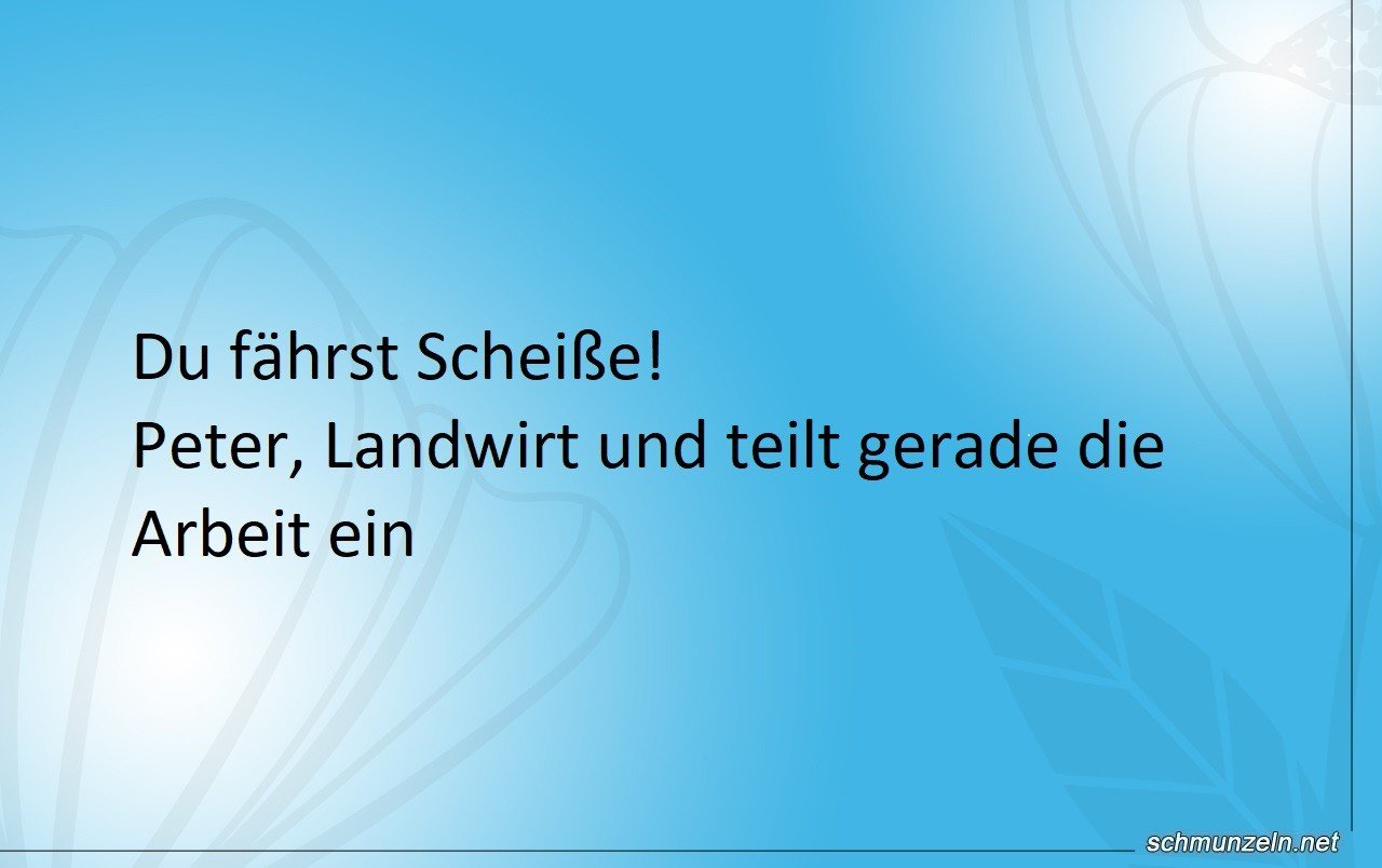 landwirt arbeitseinteilung