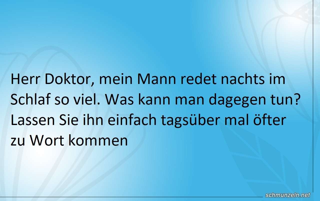 Mein Mann redet nachts im Schlaf so viel mann nachtredner