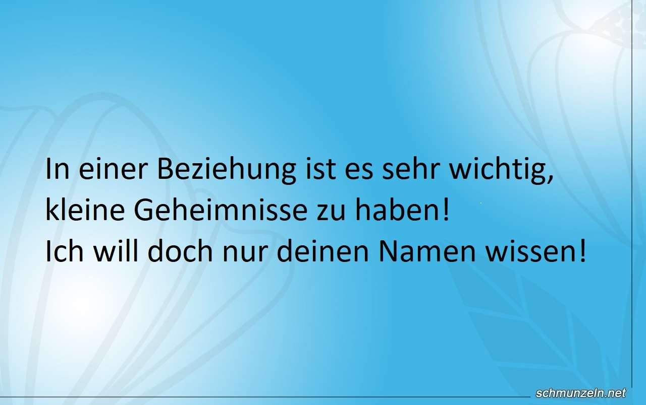 beziehung geheiniss