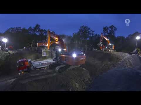 Sachgeschichte - Brücke schieben bzw. erneuern bruecke erneuern