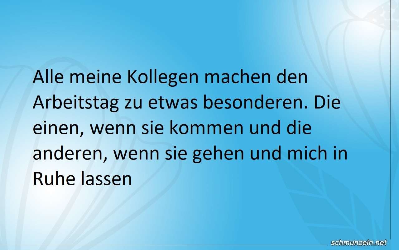 guter arbeitstag