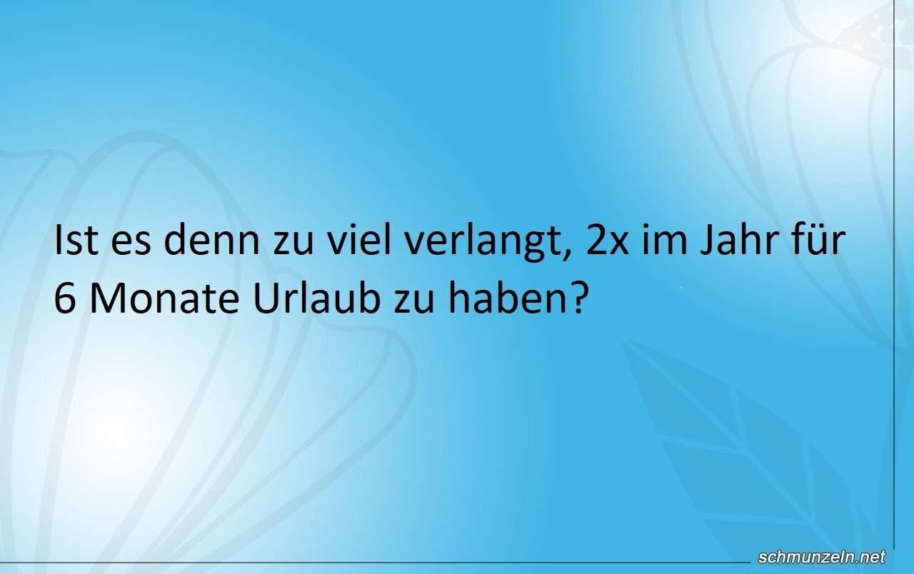 langer urlaub