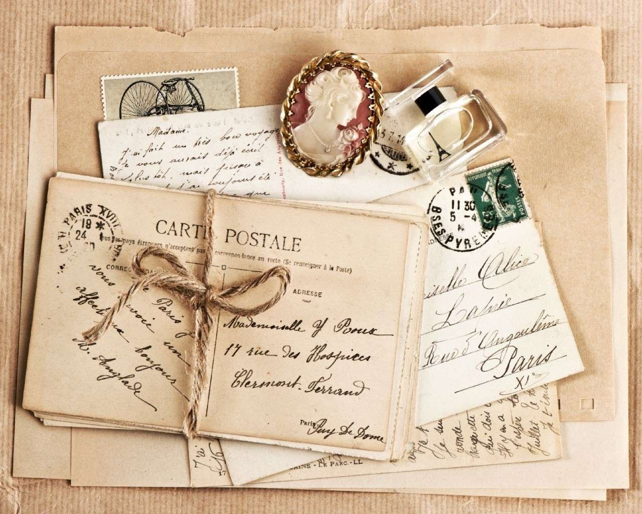 Den Post und Paketdieb ärgern postkarten2