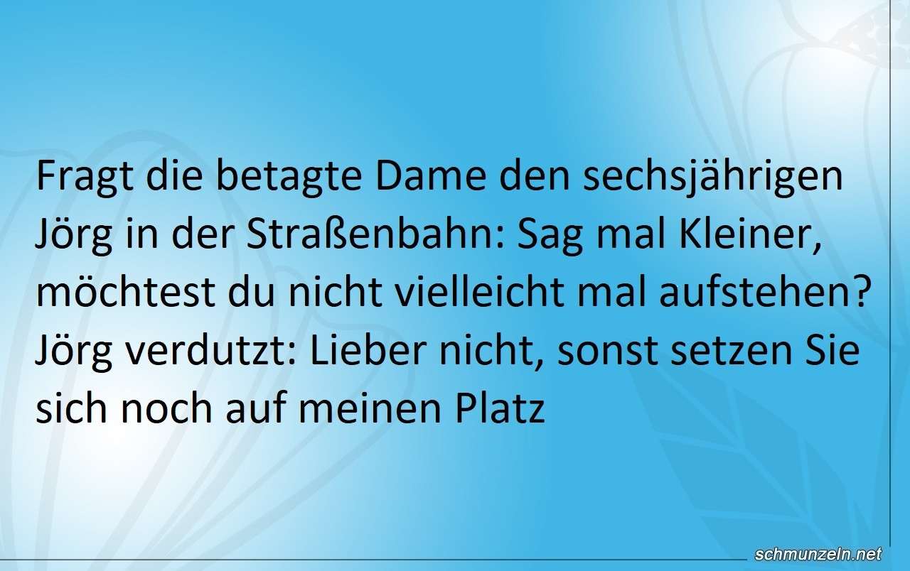 Möchtest du nicht vielleicht mal Aufstehen? strassenbahn platztausch
