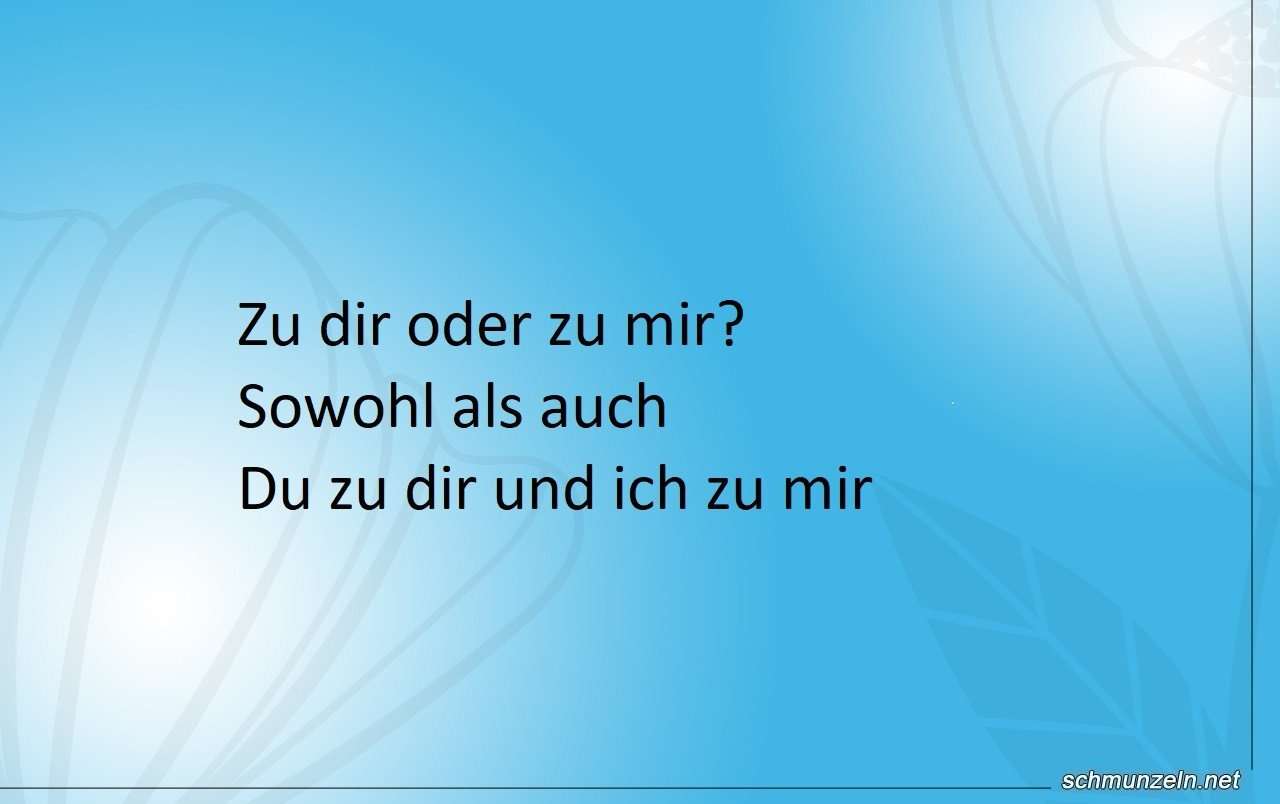 wohin gehen