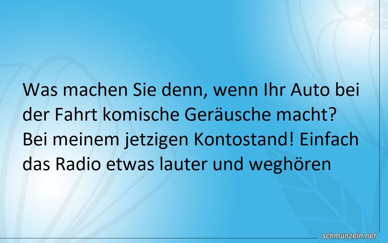 Komische Geräusche bei der Autofahrt auto krach