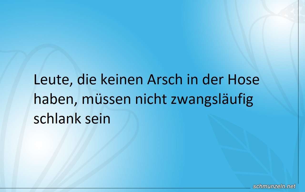 arsch hose