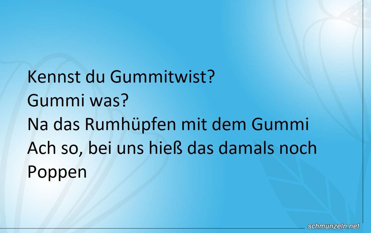 gummitwist poppen