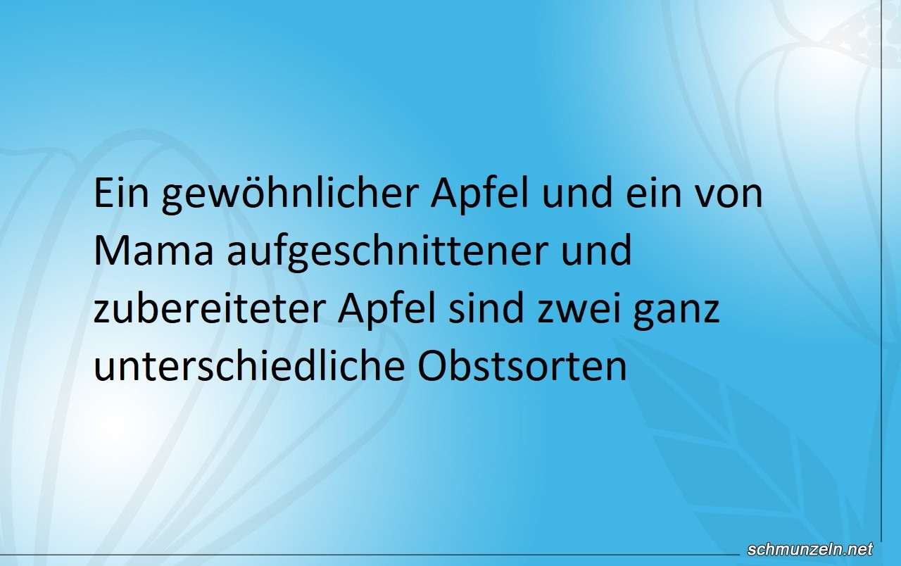 Apfel früher vs. Heute - verschiedene Obstsorten mama apfel