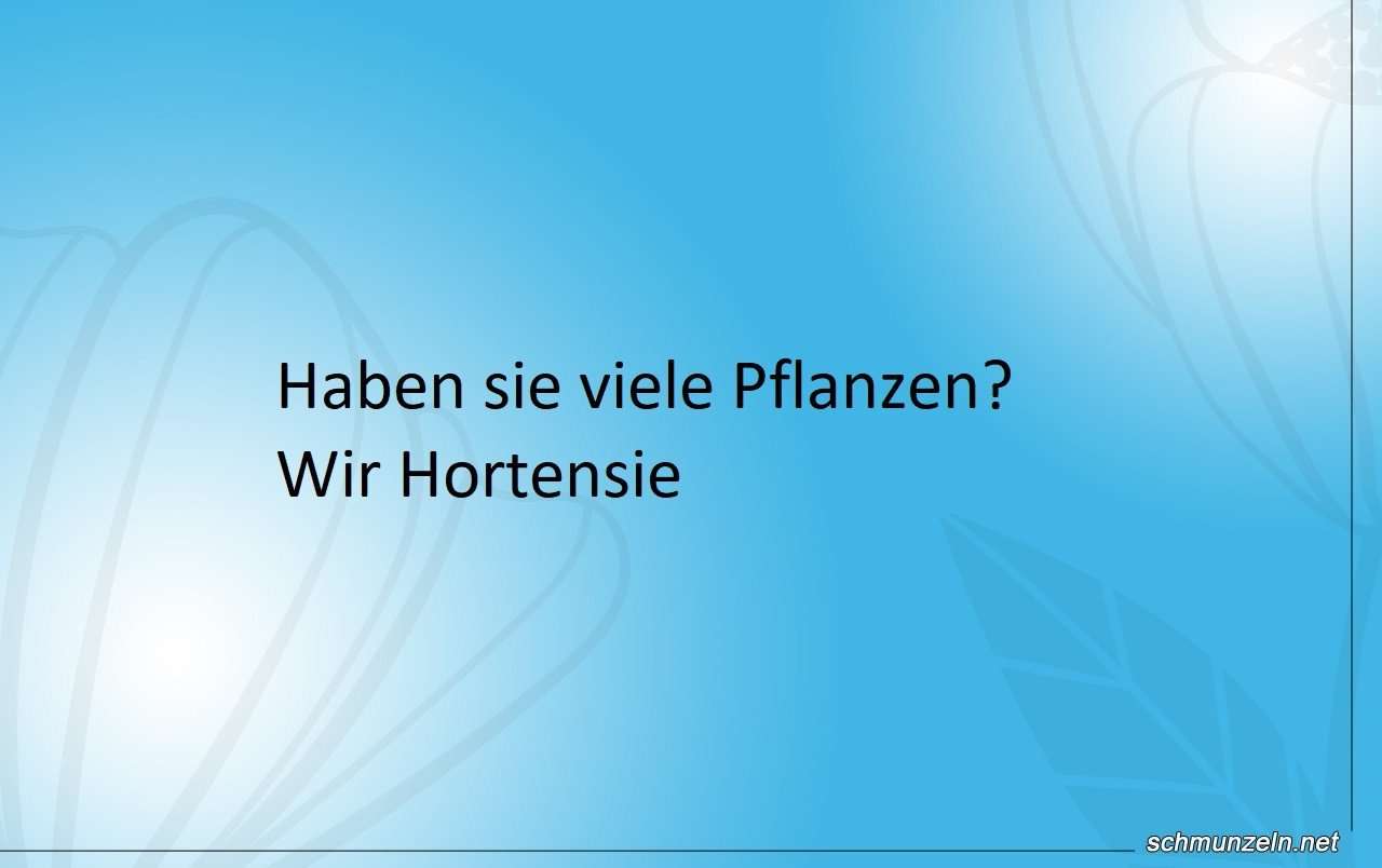 viele pflanzen