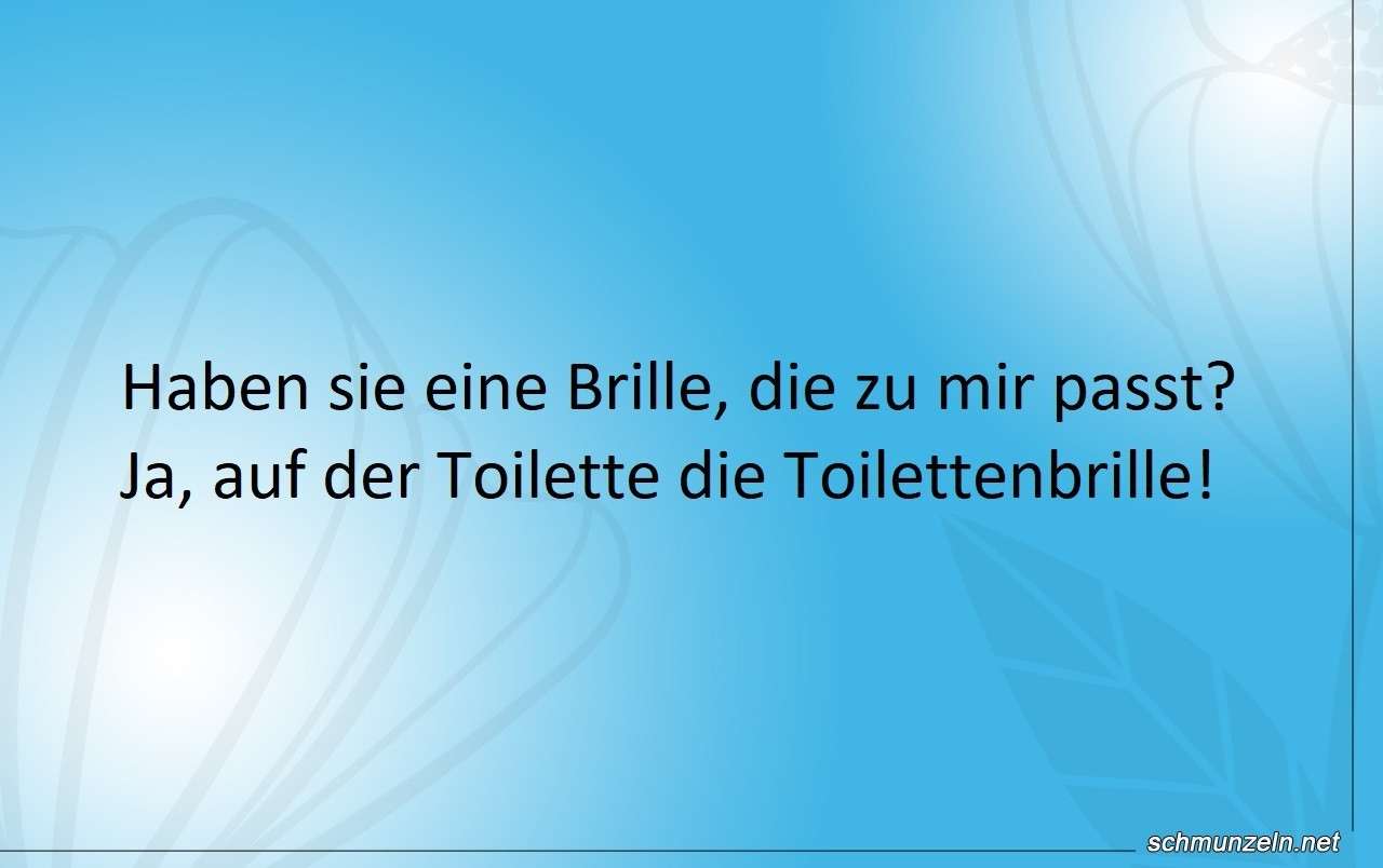brille toilette
