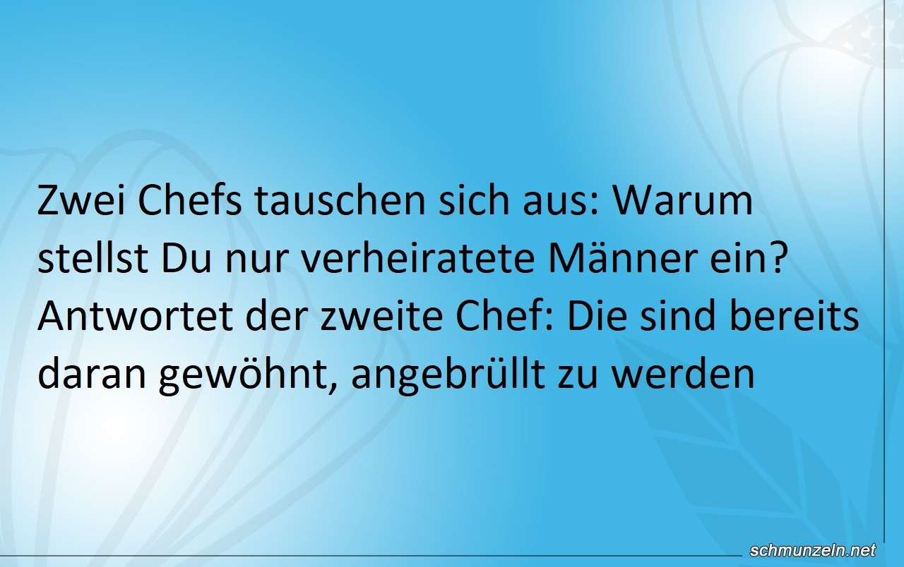 chef angestellte