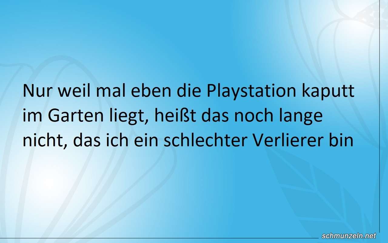 schlechter verlierer