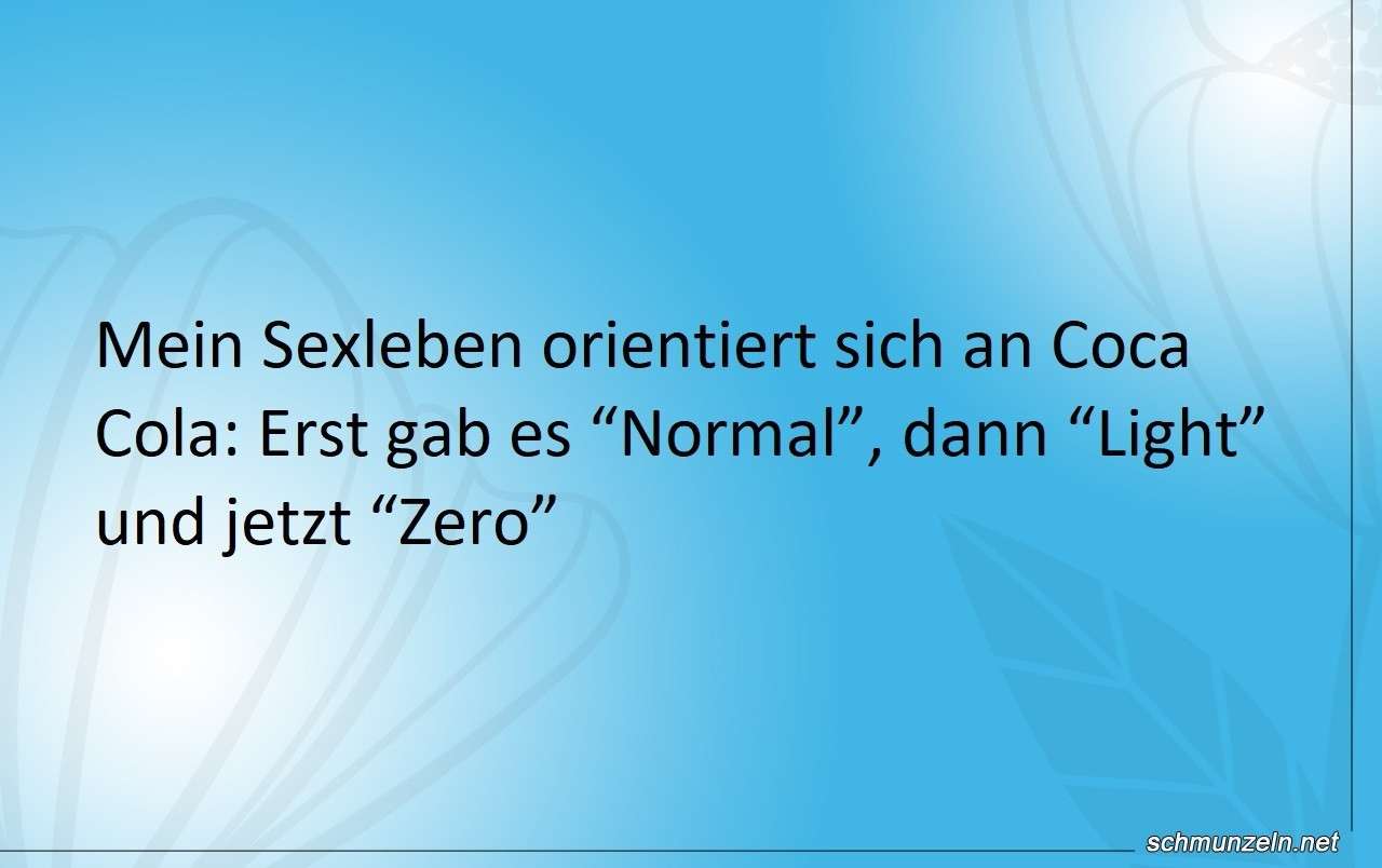sexleben cola