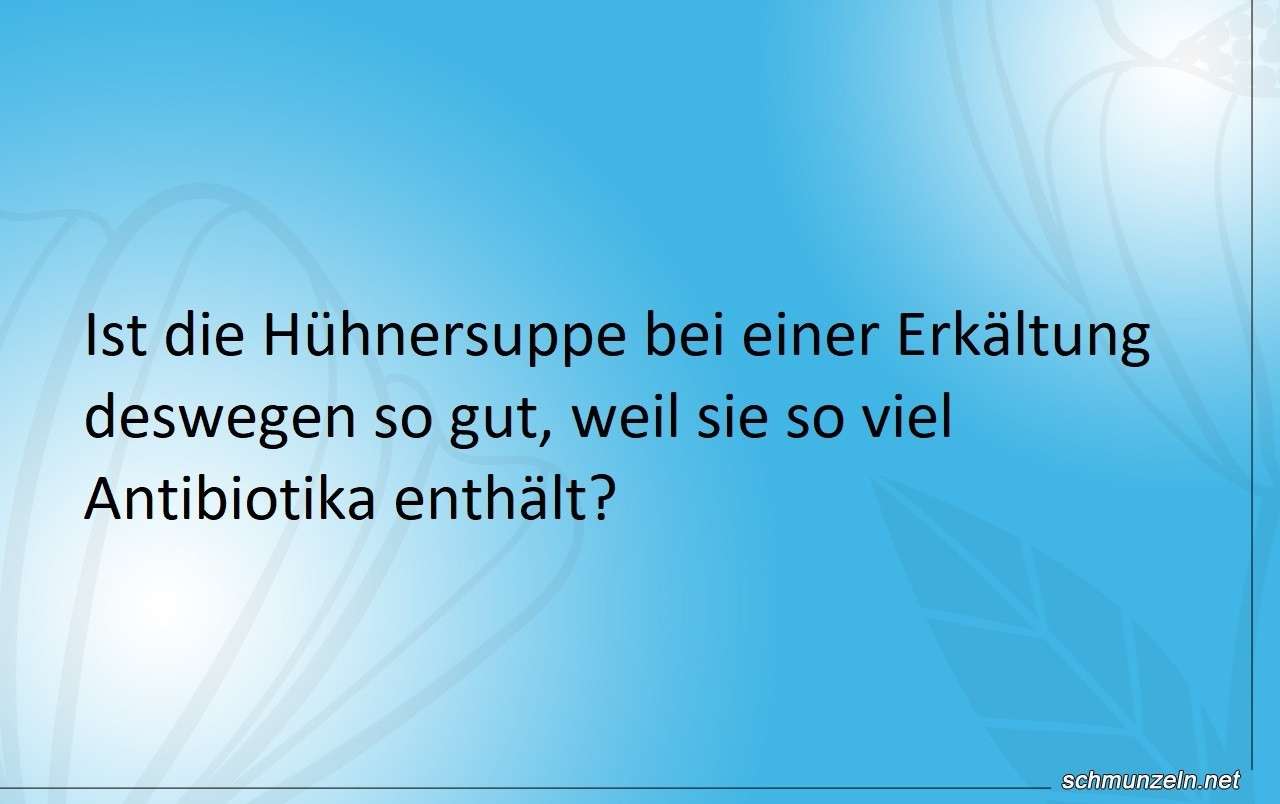 huehnersuppe gesund