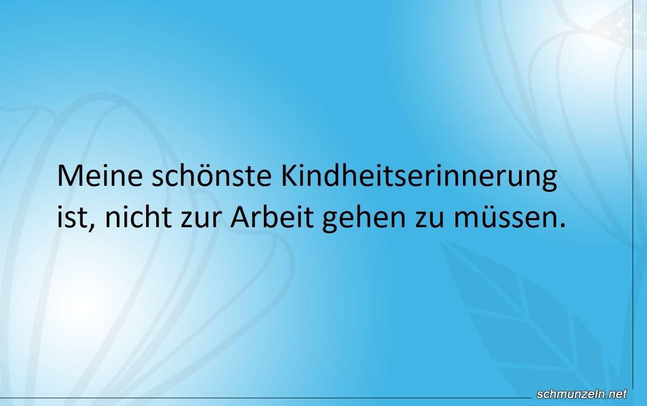 kindheits erinnerung