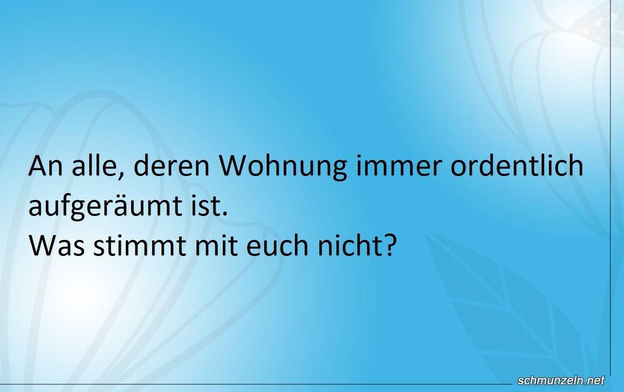 ordentliche wohnung