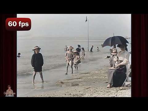 Ein Tag am Strand im Jahr 1899 strand urlaubalt