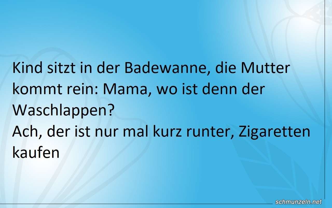 waschlappen zigarette