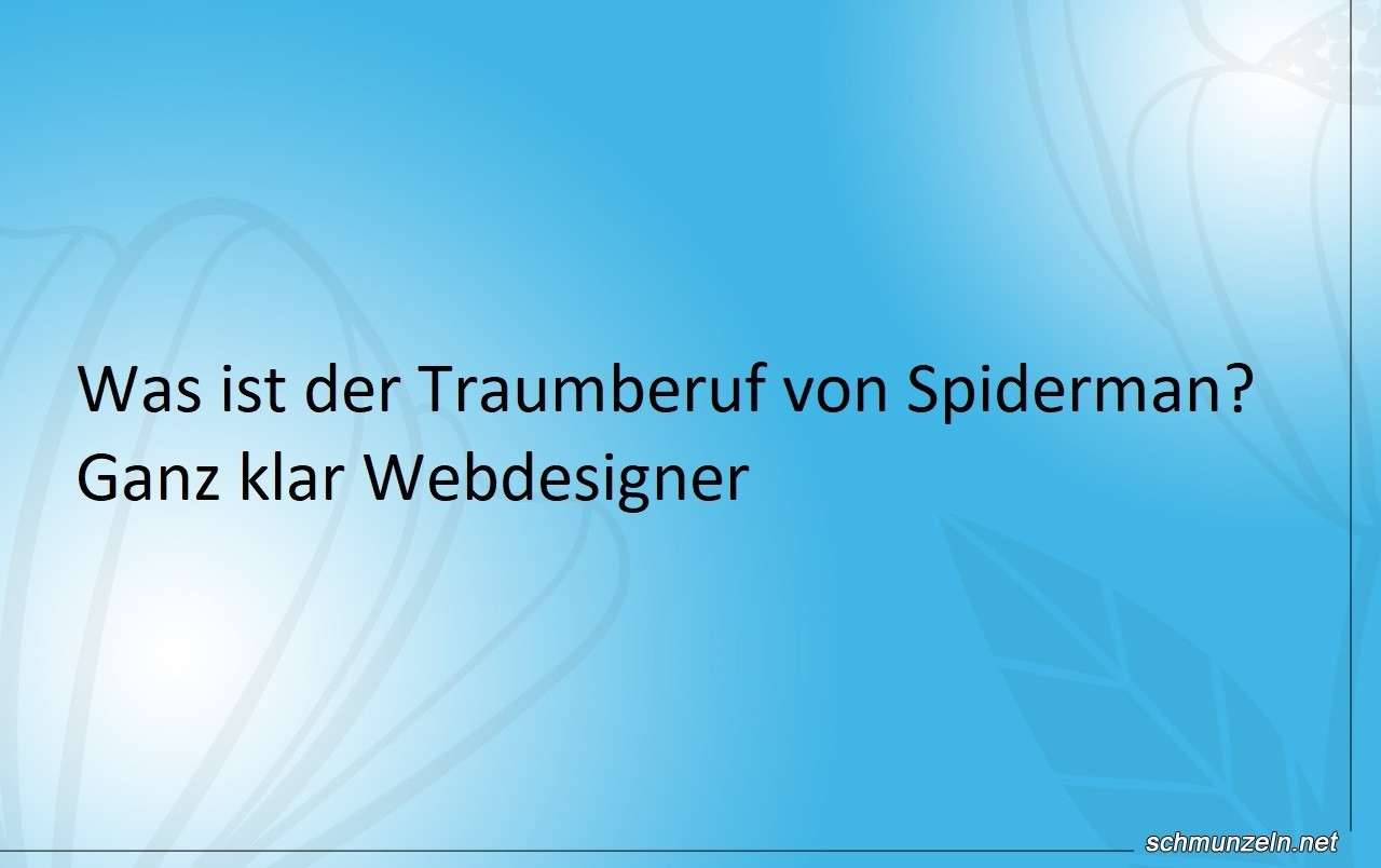 webdesigner spiderman
