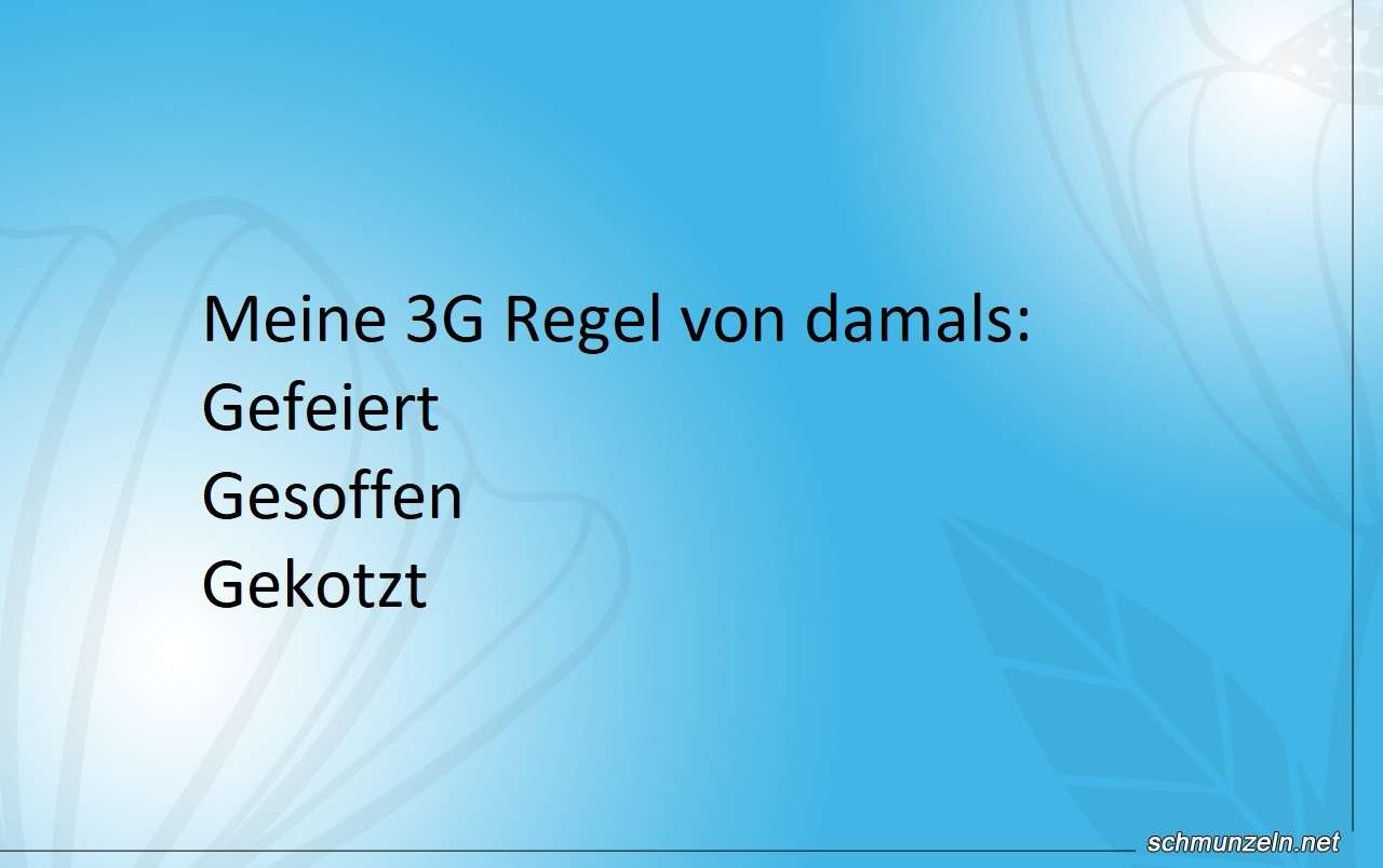 3g regeln