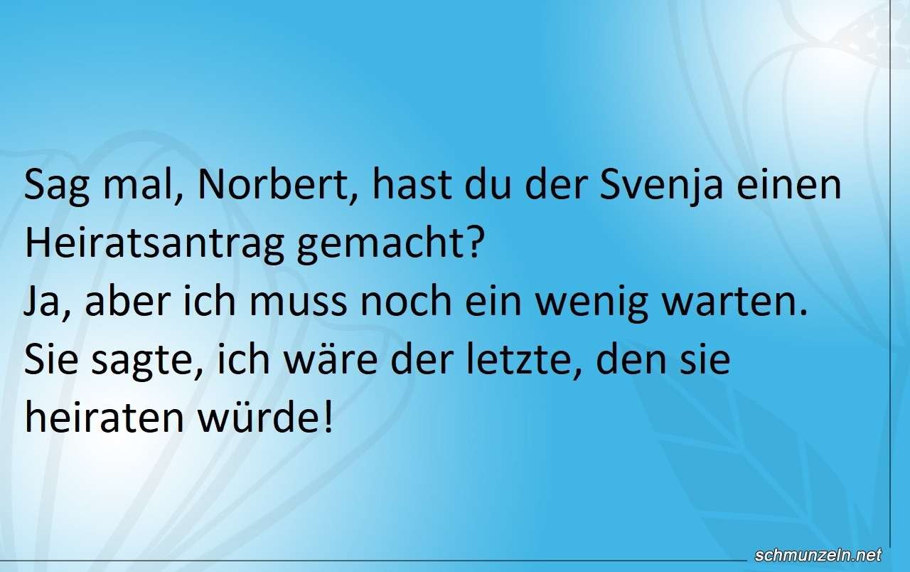 heiratsantrag warten