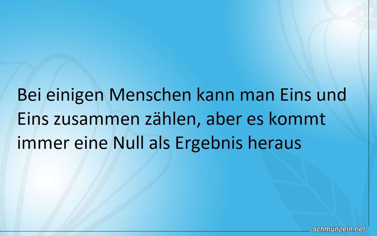 null ergebnis