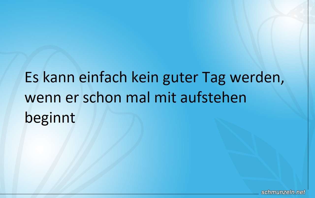 schlechter tag