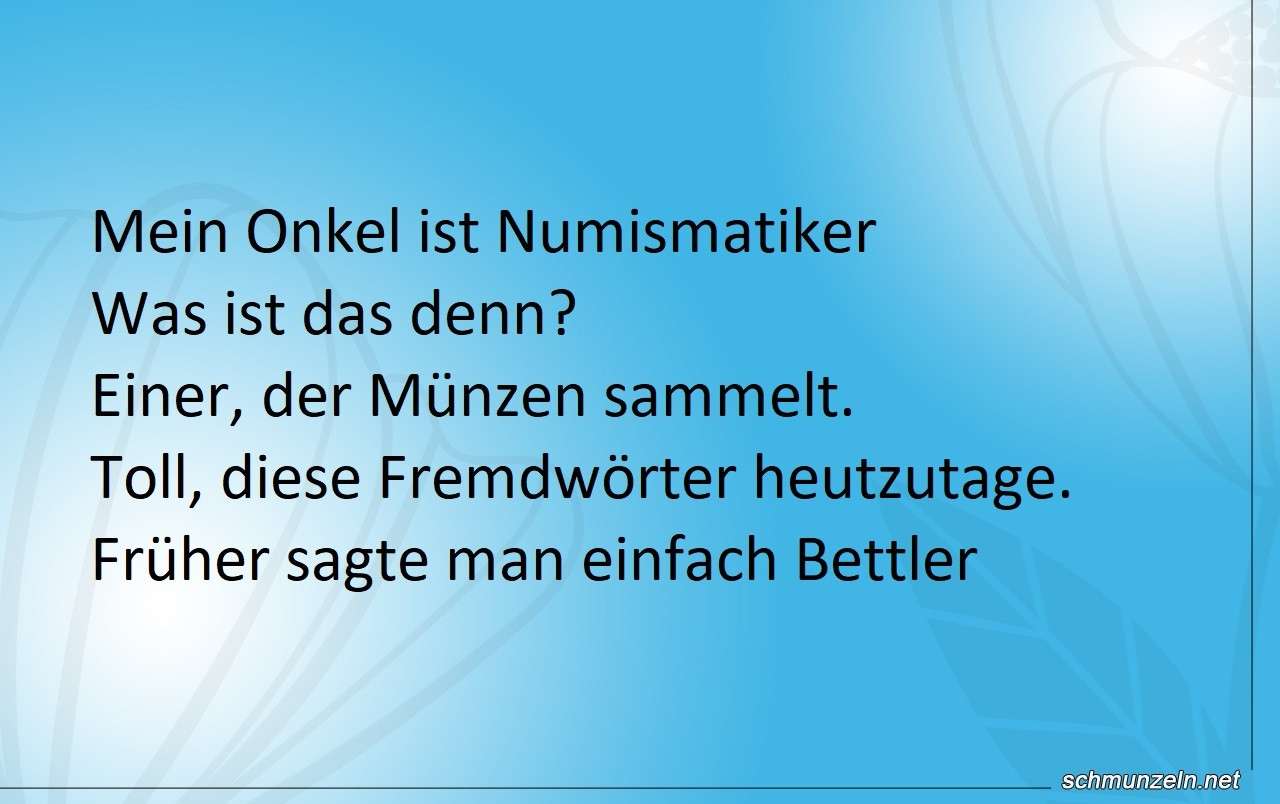 Numismatiker geld