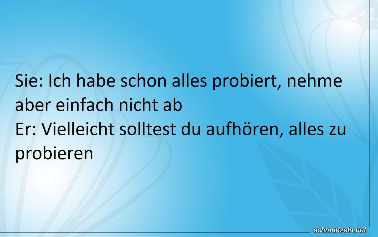frau abnehmen
