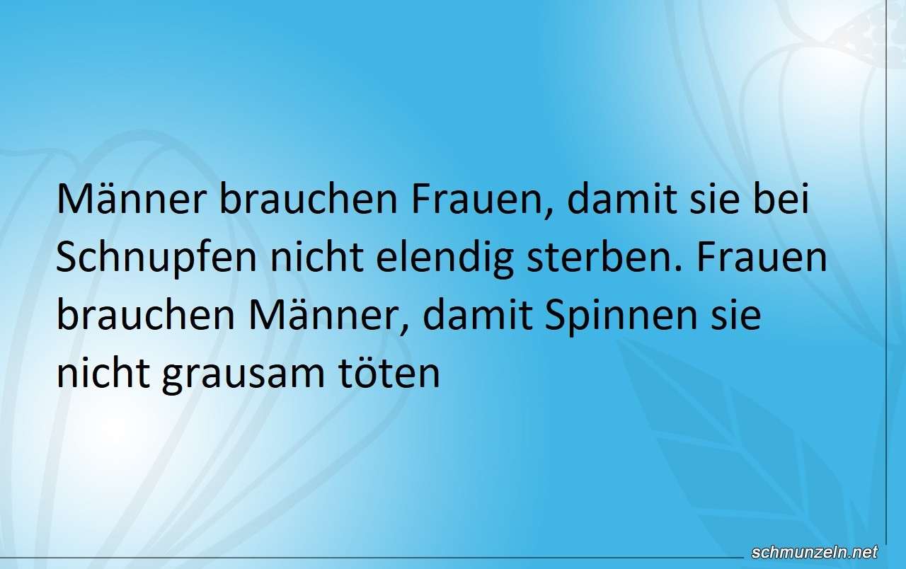 gegenseitg brauchen