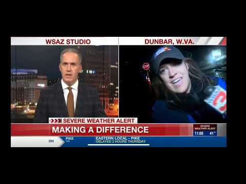 TV Reporterin Tori Yorgey wird im Live TV vom Auto umgefahren reporterin umgefahrfen