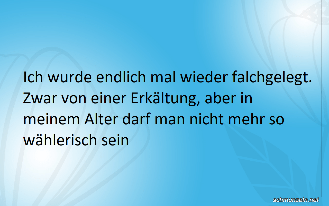 flach gelegt