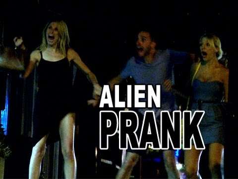 Alien Scare Prank alien prank